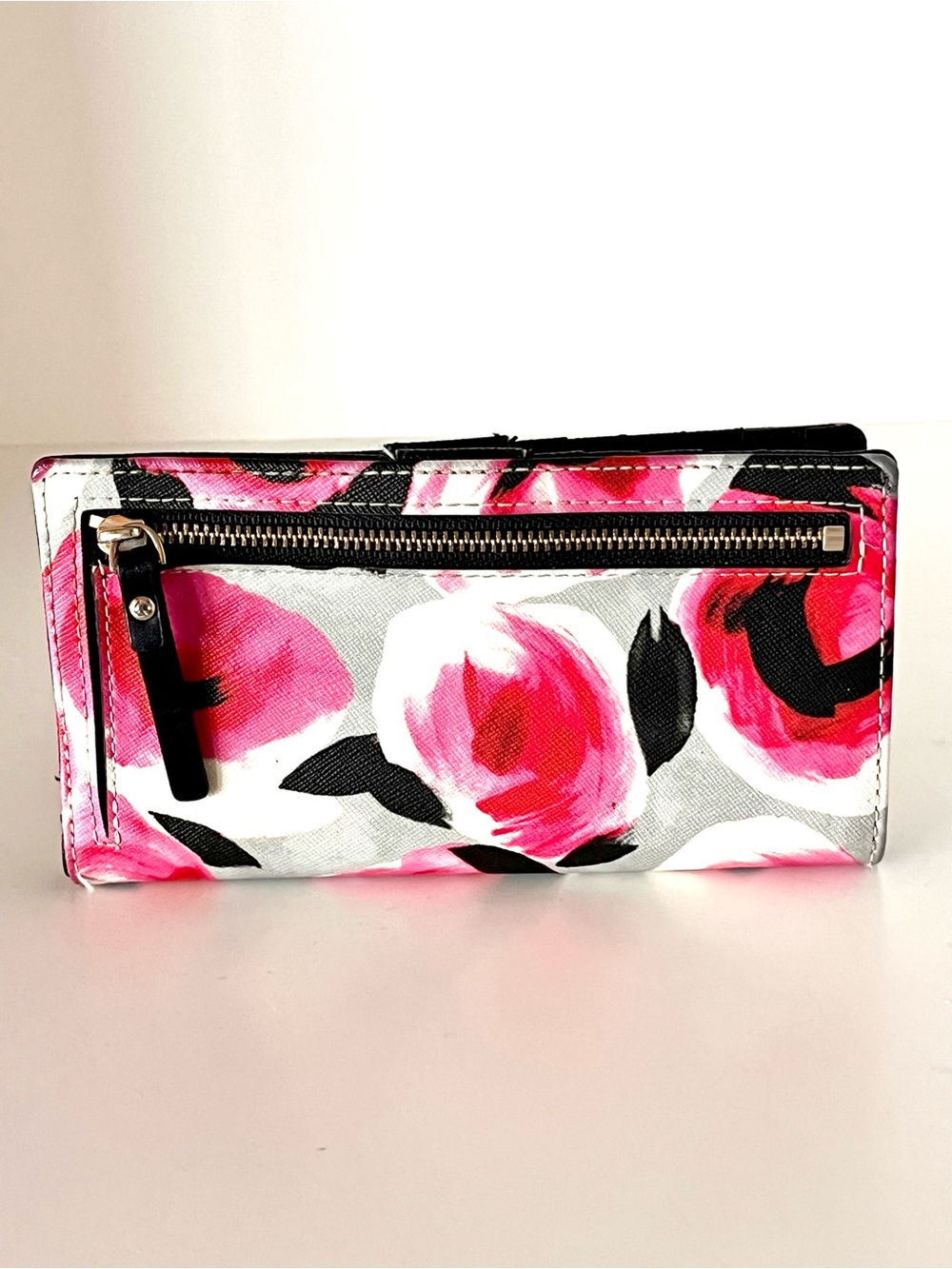 Kate Spade Cedar Street Rose Lacey Continental Wallet - Picture 3 of 12
